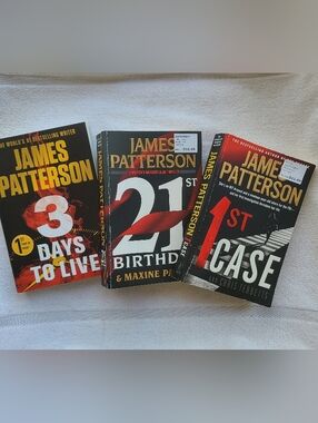 James Patterson Book Lot of 3 - All Paperback